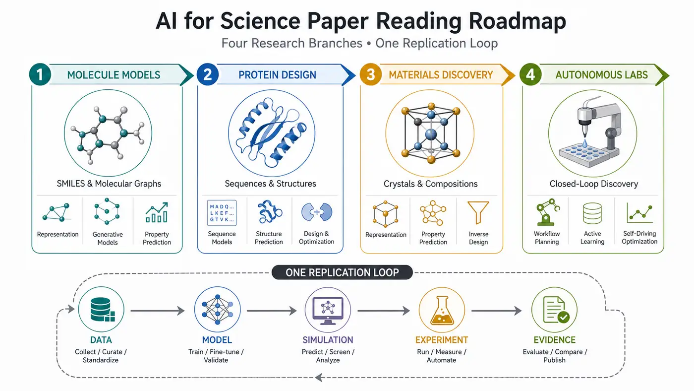 AI for Science 阅读路线图